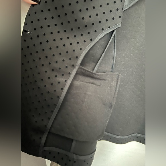 NWT Old Navy Black Dotted Blazer sz Small - Picture 5 of 6
